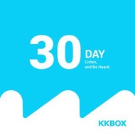 KKBOX 1個月序號卡