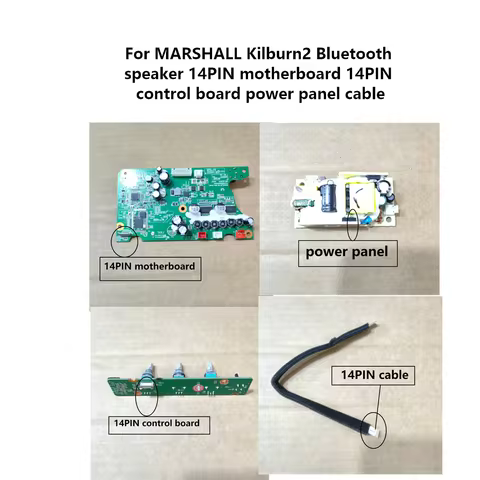 For MARSHALL Kilburn2 Bluetooth speaker 14PIN motherboard 14PIN control board power panel cable Orig