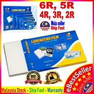 Laminate Laminator 2R 3R 4R 5R 6R Laminating Film Pouches Pouch 55mic 80mic