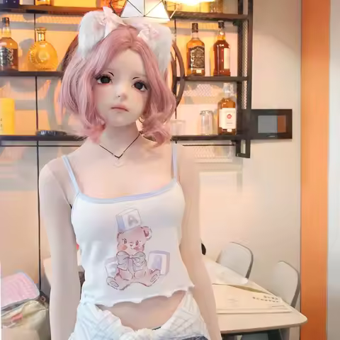 （XY569）Kigurumi Masks Anime Full Head With Lock Female/Girl Cartoon Character Kig Cosplay Resin Hall