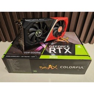 【 USED 】Colorful GeForce RTX 3060 NB DUO 12G V2 L-V【 MSIA READY STOCK 】