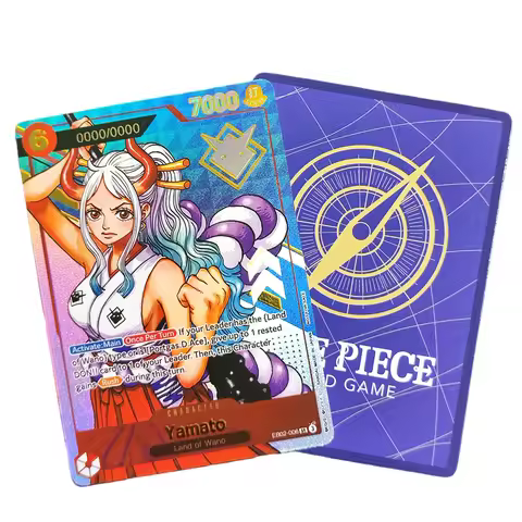 DIY One Piece Serial Card EB02-006 Yamato Luffy EB04-061 Serial Championship Prize Card TCG Game Col
