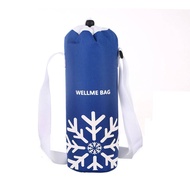 XEANG Thermal Insulated Keep Fresh High Capacity Water Bottle Pouch Hiking Camping Outdoor Camping C