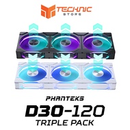 Phanteks D30 ARGB Triple Pack 3IN1 Radiator Fan