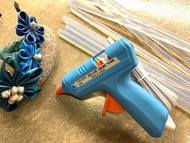 專業熱熔膠槍1入+30cm膠條10支_完美組合/高品質MIT台灣製造