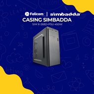 SIMBADDA SIM CASE X-2682+PSU 450W