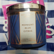 Bath And Body Works Midnight Blue Citrus 3-Wick Candle