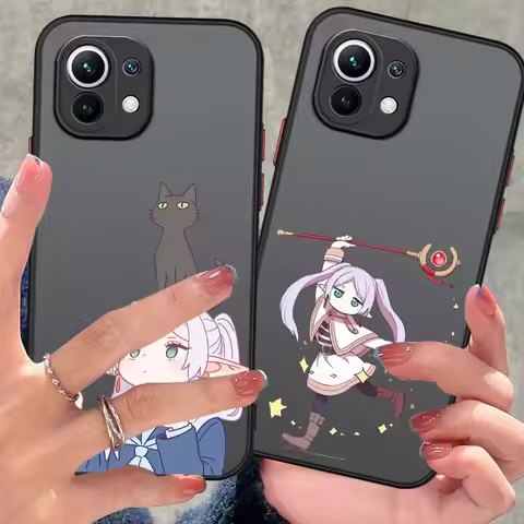 Sousou no Frieren Cover For Xiaomi Mi 15T 14T 13T 13 12T 12 12S 11 10T 9T Ultra Pro Lite 5G Frosted 