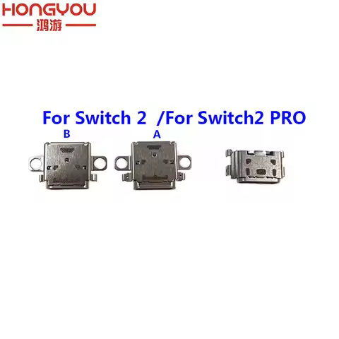 1-10pcs Original New USB Port Type-C USB Power Connector Charging Port Female Socket for Nintendo Sw