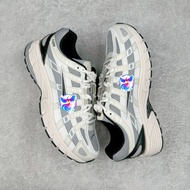 P-6000 Anti-Slip Wear-Resistant Low-Top Lightweight Cushioning Men Women Casual Sports Shoes White G
