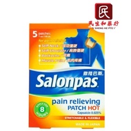 Salonpas Pain Relieve Patch Hot 5s