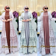 [Baru] Zaheera Dress Amore By Ruby Ori Dress Muslim Baju Wanita Dress