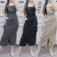 Renata Overalls Cargo Skirt Women Korean Style Jumpsuit Cargo Skirt Women Teenagers Adult