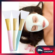Gratis Ongkir - Kuas Masker Wajah Silikon / Silicone Facial Mud Mask Brush / Spatula