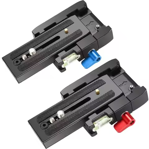 For Manfrotto Plate Clamp Slide-in Quick Release Plate With Clamp Base For Manfrotto 577/ 501/ 504/ 