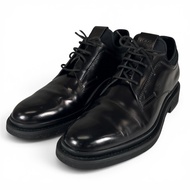 Mint condition ▲ TOD'S XXM89B0BZ60M5JB999 Lace-up Leather Shoes, Black, Size 8.5, Made in Italy, Men
