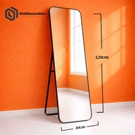 Full Body Standing Mirror 120x40cm Round - Minimalist, Aesthetic, Modern Standing Mirror