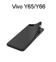 Casing Anti crack SoftCase for Vivo Y65 / Vivo Y66 / Vivo Y67 (Black Matte)