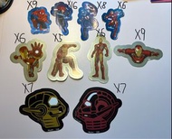 香港迪士尼Marvel Star War貼紙