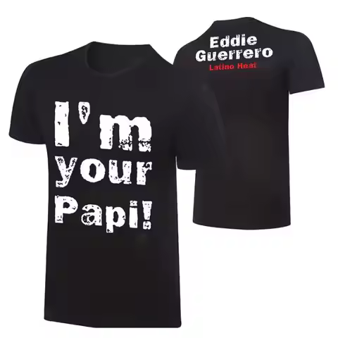 Black Eddie Guerrero I'm Your Papi! T-Shirt