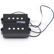WK-MWPB P-Bass Guitar Pickups Humbuckers Precision Style with Logo Black