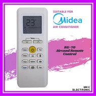 Midea Aircond Remote Control for Midea Air Cond Air Conditioner [RG-70]