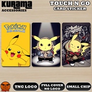 [ PIKACHU ] Touch n Go Card Sticker Cover / Credit Card Sticker Cover/ Debit Card Sticker Cover