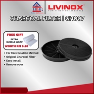 Livinox CH007 Kitchen Cooker Hood Recirculation Recirculating Charcoal Filter | Hood Filter | Livino