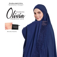 ZARA AWLIYA | Telekung OLIVIA Cotton [Free Bag Telekung & Box Exclusive]