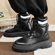 KY/16 Dr. Martens Boots Men's Boots British Fan Boots High-Top Leather Boots Trend2024New Autumn and Winter Boots plus S