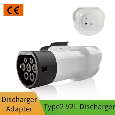 TYPE2 V2L Discharger adapter type 2 EV Adapter for MG BYD ZEEKR Geely EX5 Jaecoo7 Omoda 9 V2L Vehicl