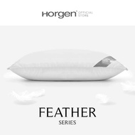 Grand Atelier Premium Down Pillow | Feather Chamber Pillow | Premium Feather Pillow - Fluffy 5-Star 