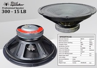 Terjangkau Komponen Speaker Merek Black Spider 300 - 15 Lb - 15 Inch