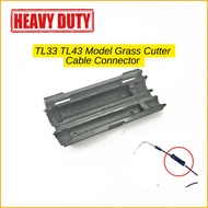 Heavy Duty TL33 TB43 TU43 BG330 BG430 Grass Cutter Throttle Cable Connector Mesin Rumput Penyambung 