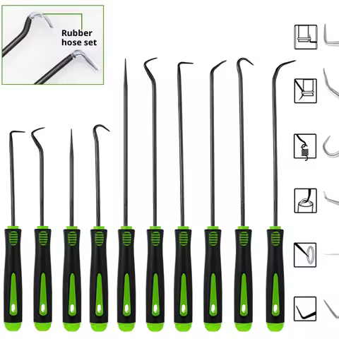 14-4Pcs Precision Pick and Hook Set, Car Auto Oil Seal/O-Ring Seal Gasket Pick Mini Precision Hooks 