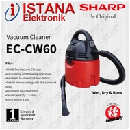 SHARP VACUUM CLEANER WET,DRY&amp;BLOW EC-CW60R