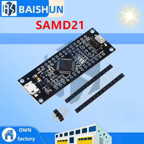 ‌SAMD21 Cortex-M0+ Mini Dev Board Zero/M0-Compatible 48MHz, 32KB RAM, 256KB Flash) for arduino