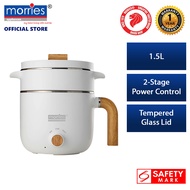 Morries 1.5L Multi Function Cooker MS150MFC( Stainless Steel Pot / Steamer / Mini Steamboat Hotpot /