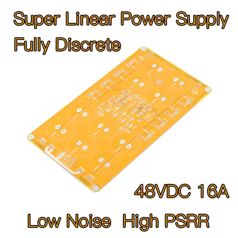 MOFI-Super LPS-48V-16A Fully Discrete Linear Power Supply PCB For Class-D Audio Power Amplifier