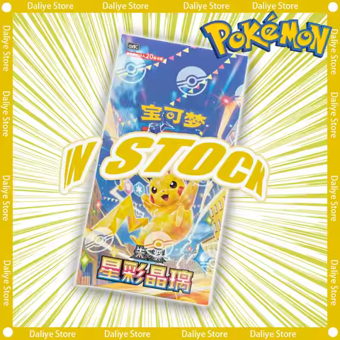 New 100% Original Pokemon Cards Simplified Chinese Pokemon 17.0 Starlit Crystal Glaze PTCG 17.0 Poke