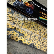 Thin thick gold gear chain 415 428 Gold TSS chain super chain THAILAND SUPER SPEED Gold motorcycle c