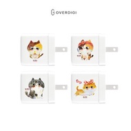 OVERDIGI X 拉查花聯名 氮化鎵GaN PD40W極速充電器