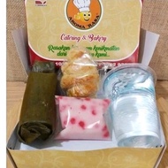 Snack box/Kue tradisional/Paket snack box /Jajanan pasar/takjil ramadhan/Moista Rasa