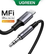 UGREEN MFi Lighting to 3.5mm Audio Cable Audio Adapter compatible for iPhone 14 pro max/7/8plus/XRr/