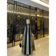 Gamis DRESS Brocade ASWAN CAREERA SILVIA DRESS FADIYAH FADIYAAH FASHION COLLECTION ORIGINAL