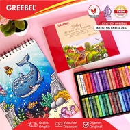 GREEBEL Crayon Artist 36 Colors / Crayon Artist Oil Pastel 36 Crayon Greebel