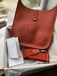 全新全配 Hermes Evelyne 29 6C銀扣B刻 愛馬仕