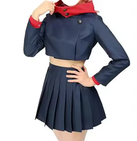 Anime Womens Costume Itadori Yuji Outfit Dress Satoru Gojo Outfit Halloween Chirstmas Suit Uniform
