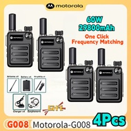 【 4UNIT PROMO SET 】 Motorola G008 60W high-power 29800mAh large capacity 1-15km Type-C charging Set 