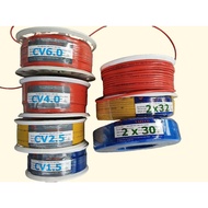 (cut into 2 meters individually) Pure Copper Electrical Wire CV/ VCmo/ VCmd - Van Phuoc VAFUCO Elect